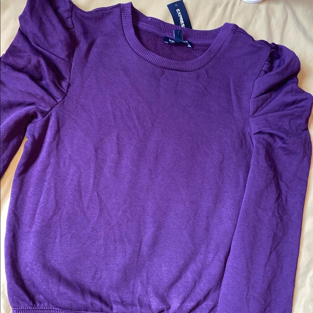 NWT express crewneck💜
